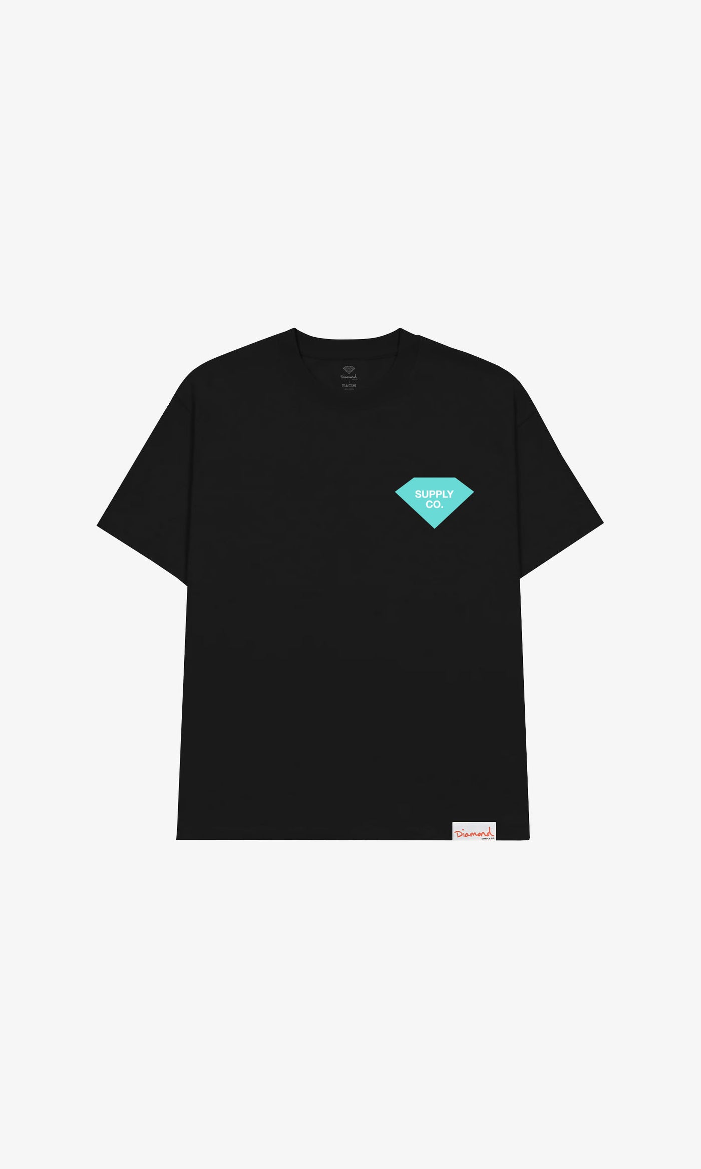 SILHOUETTE SUPPLY CO TEE - BLACK