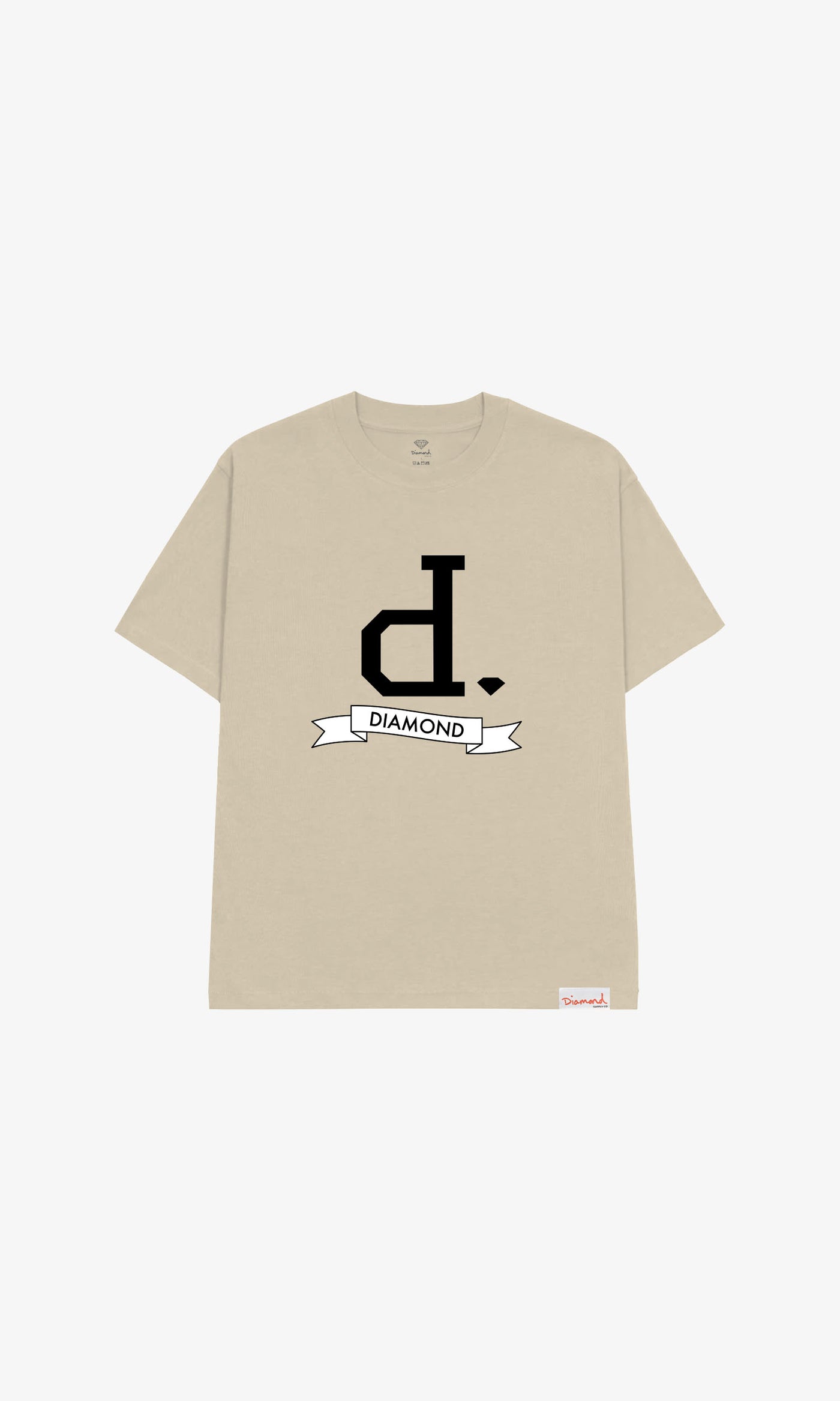 UNPOLO SCROLL TEE - SAND