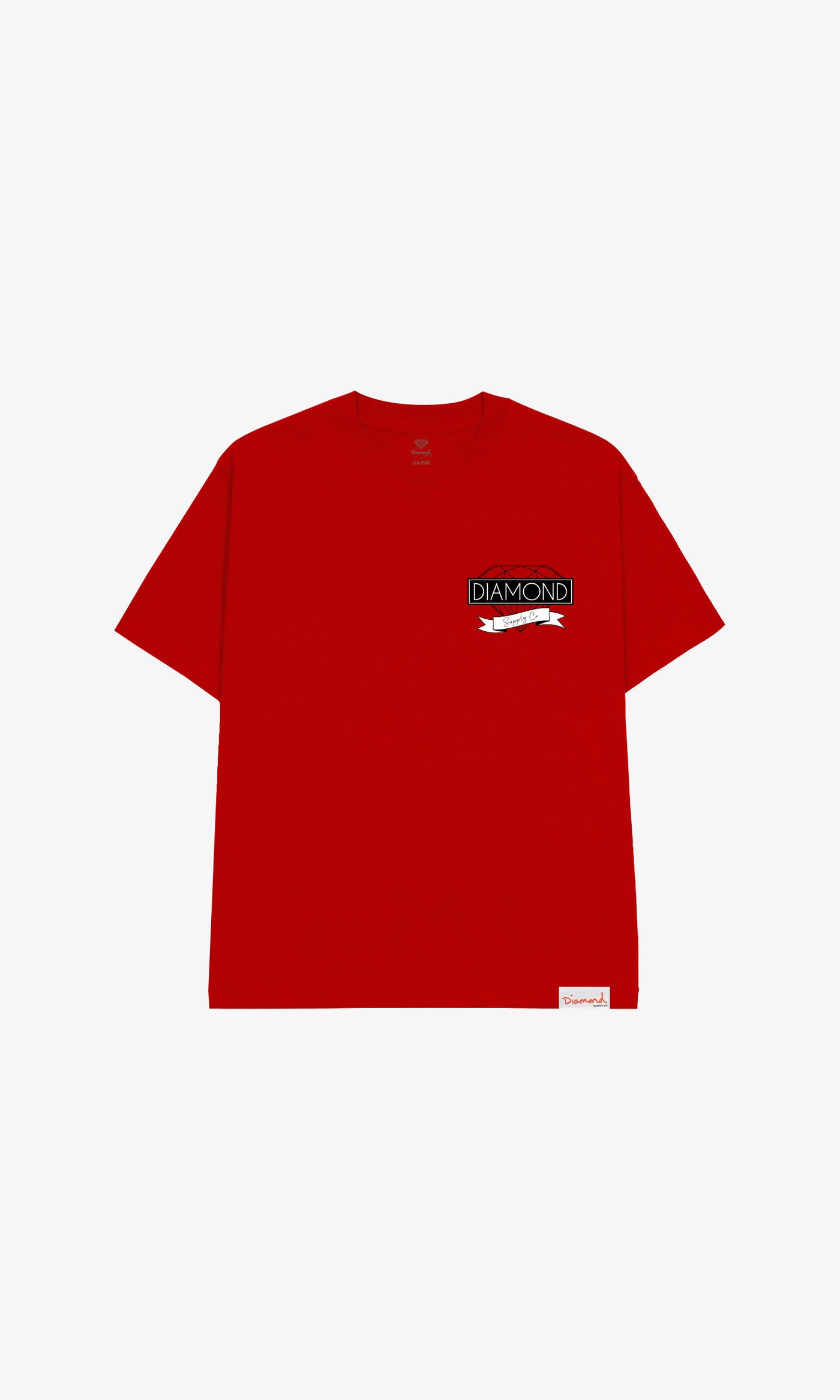 DIAMOND VINTAGE TEE - CARDINAL
