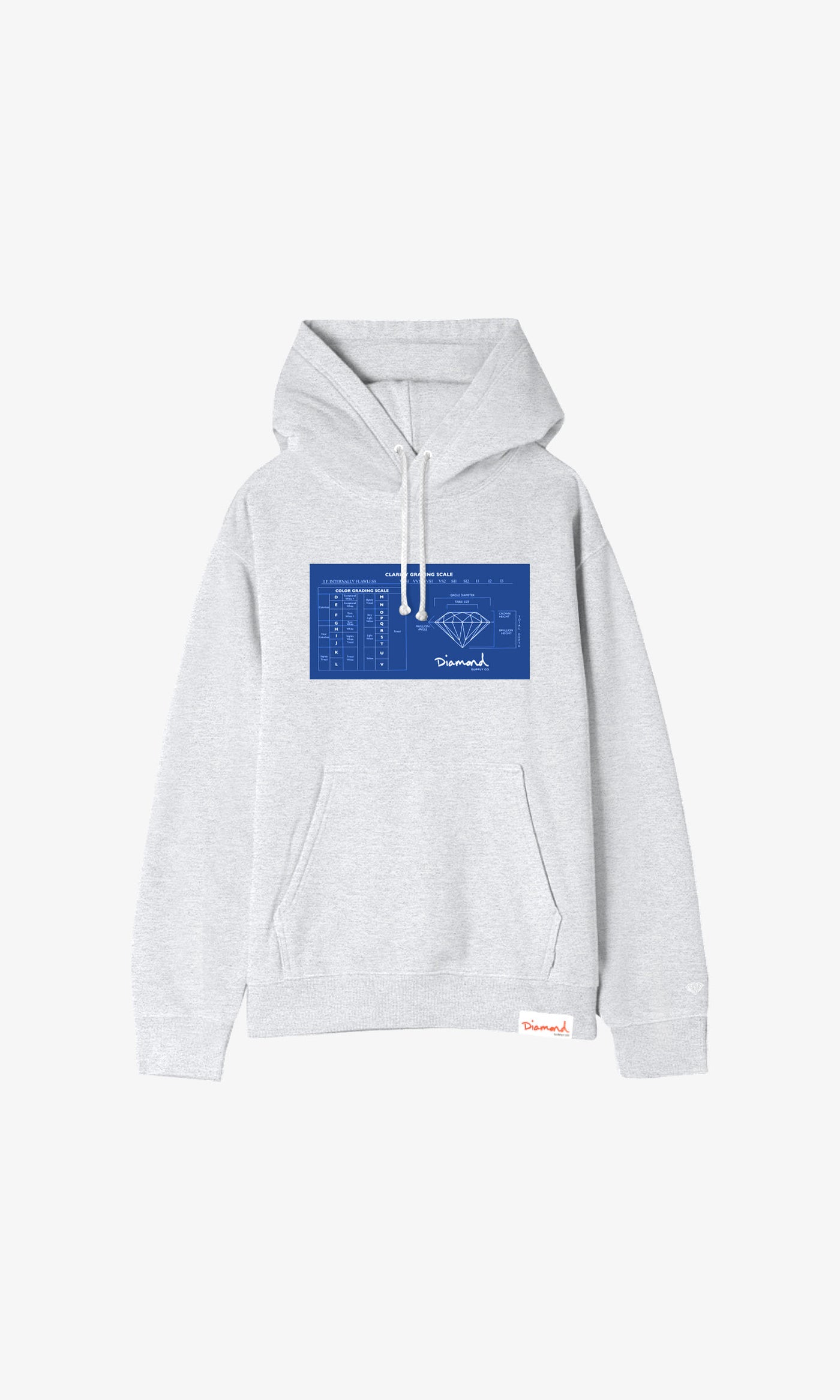 MATHEMATICS HOODIE - HEATHER GREY