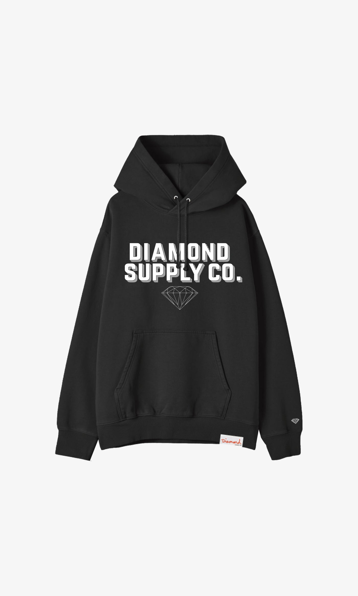 MODERN COLLEGE HOODIE - BLACK
