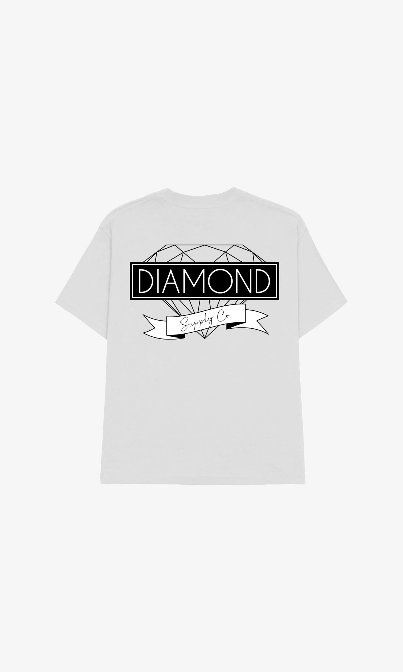 DIAMOND VINTAGE TEE - WHITE