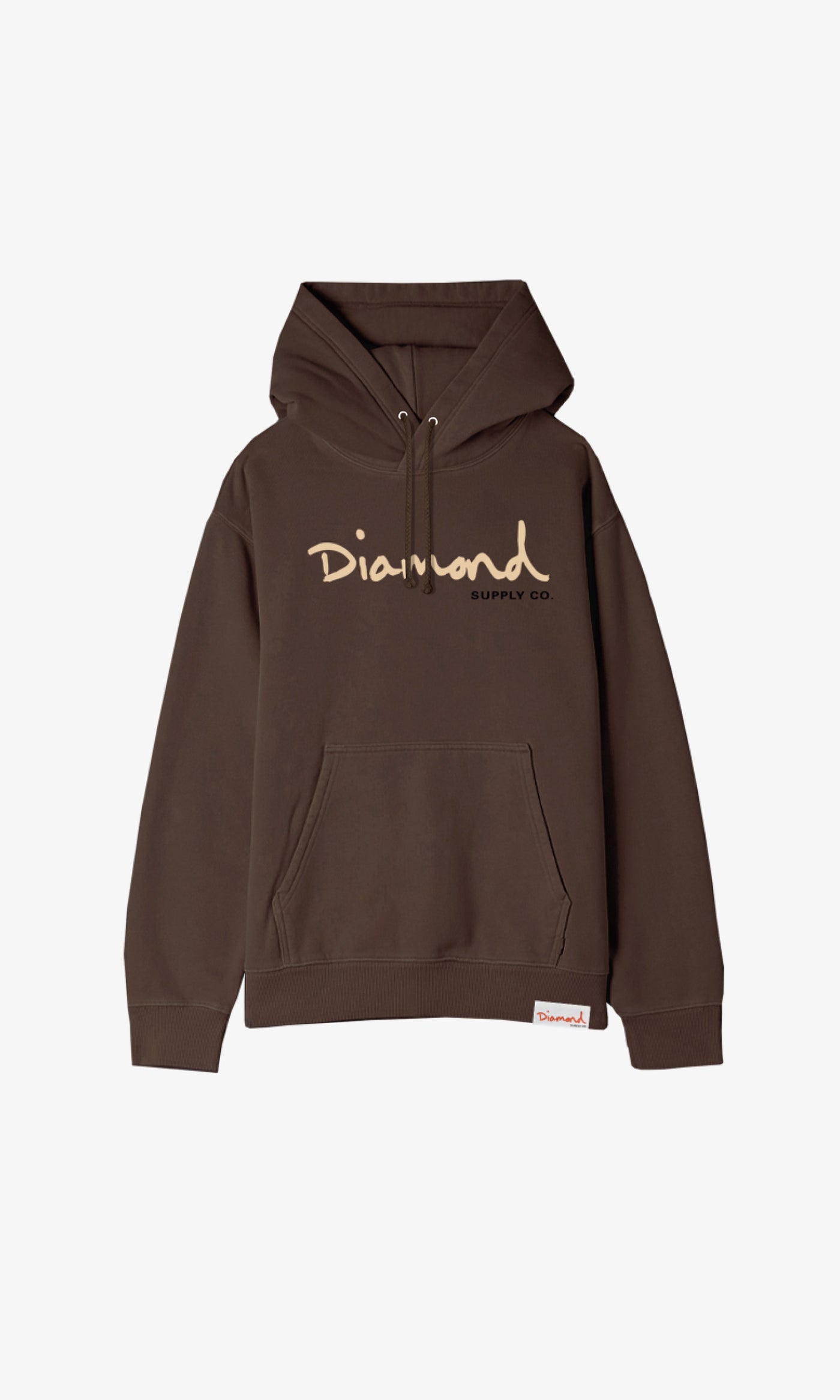 OG SCRIPT HOODIE - BROWN