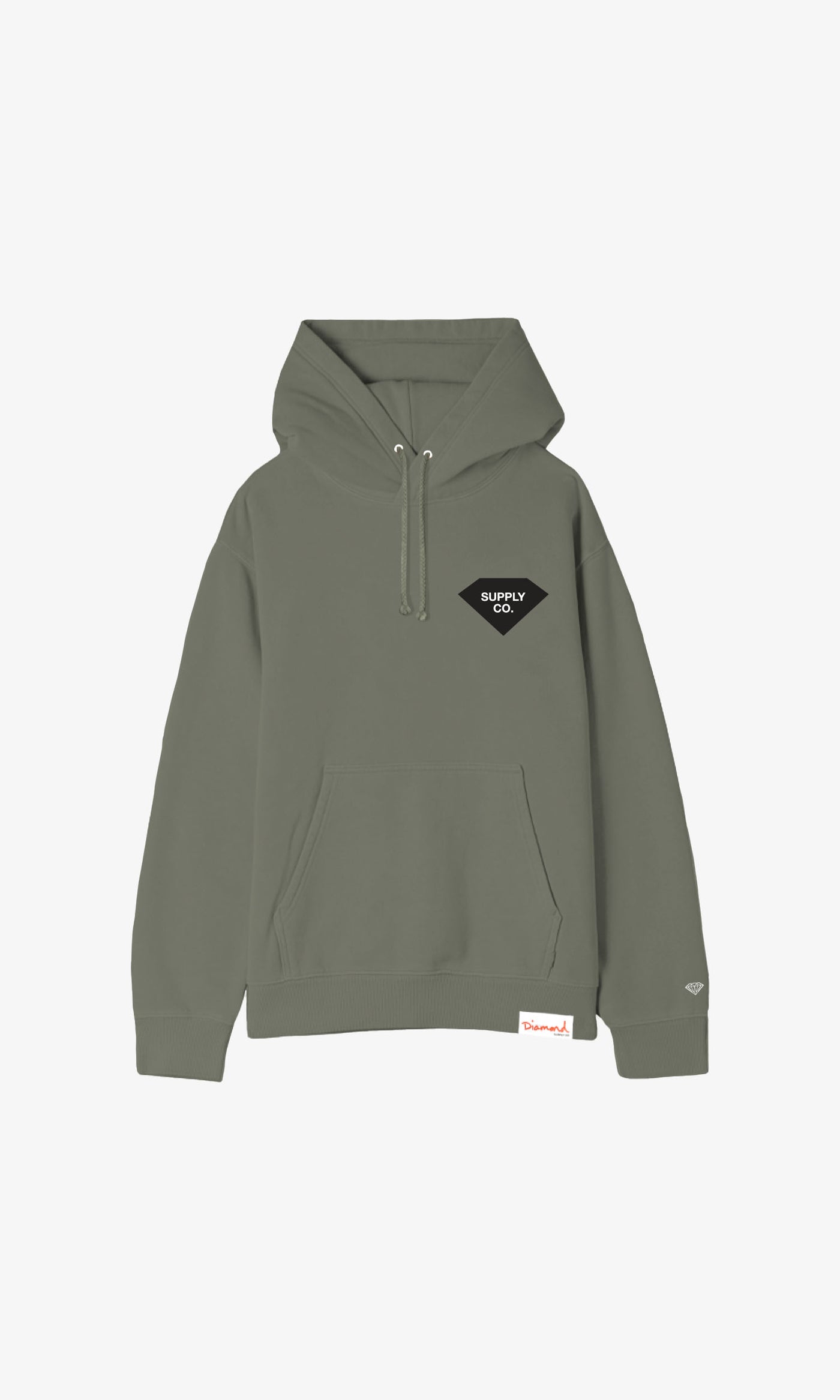 SILHOUETTE SUPPLY CO HOODIE - ARMY