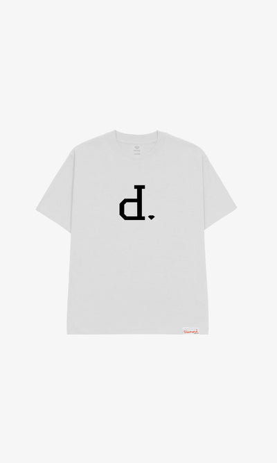 UNPOLO SCRIPT TEE - WHITE