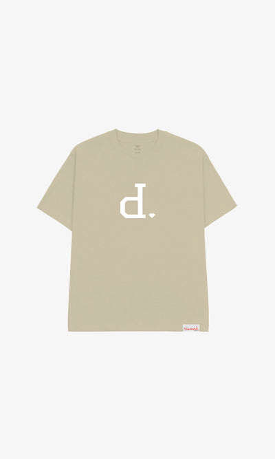 UNPOLO SCRIPT TEE - NATURAL