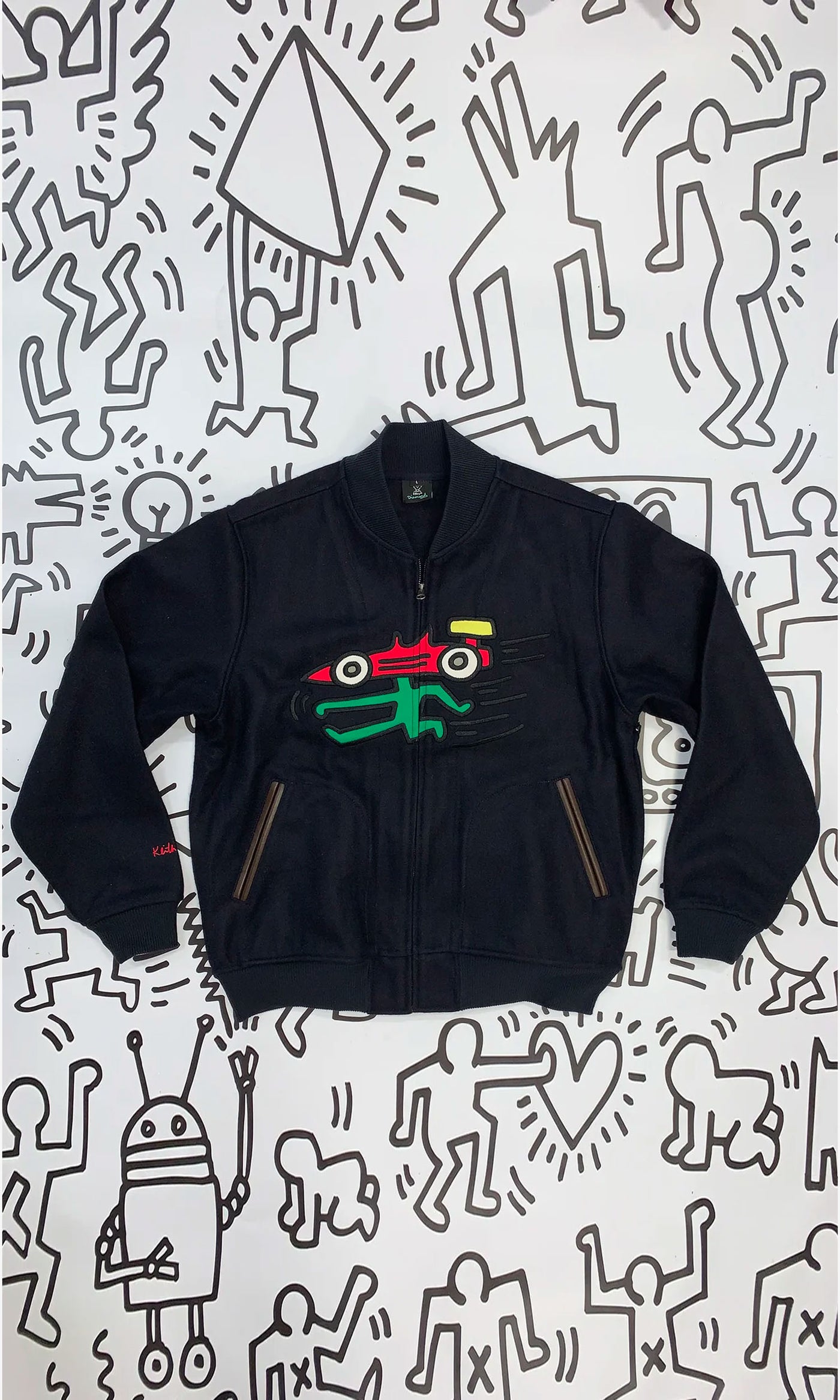 Diamond x Haring Go Fast Wool Jacket