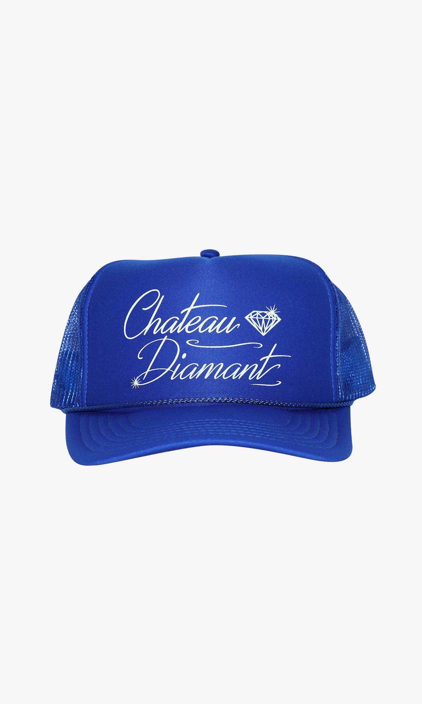 CHATEAU DIAMANT TRUCKER HAT - ROYAL