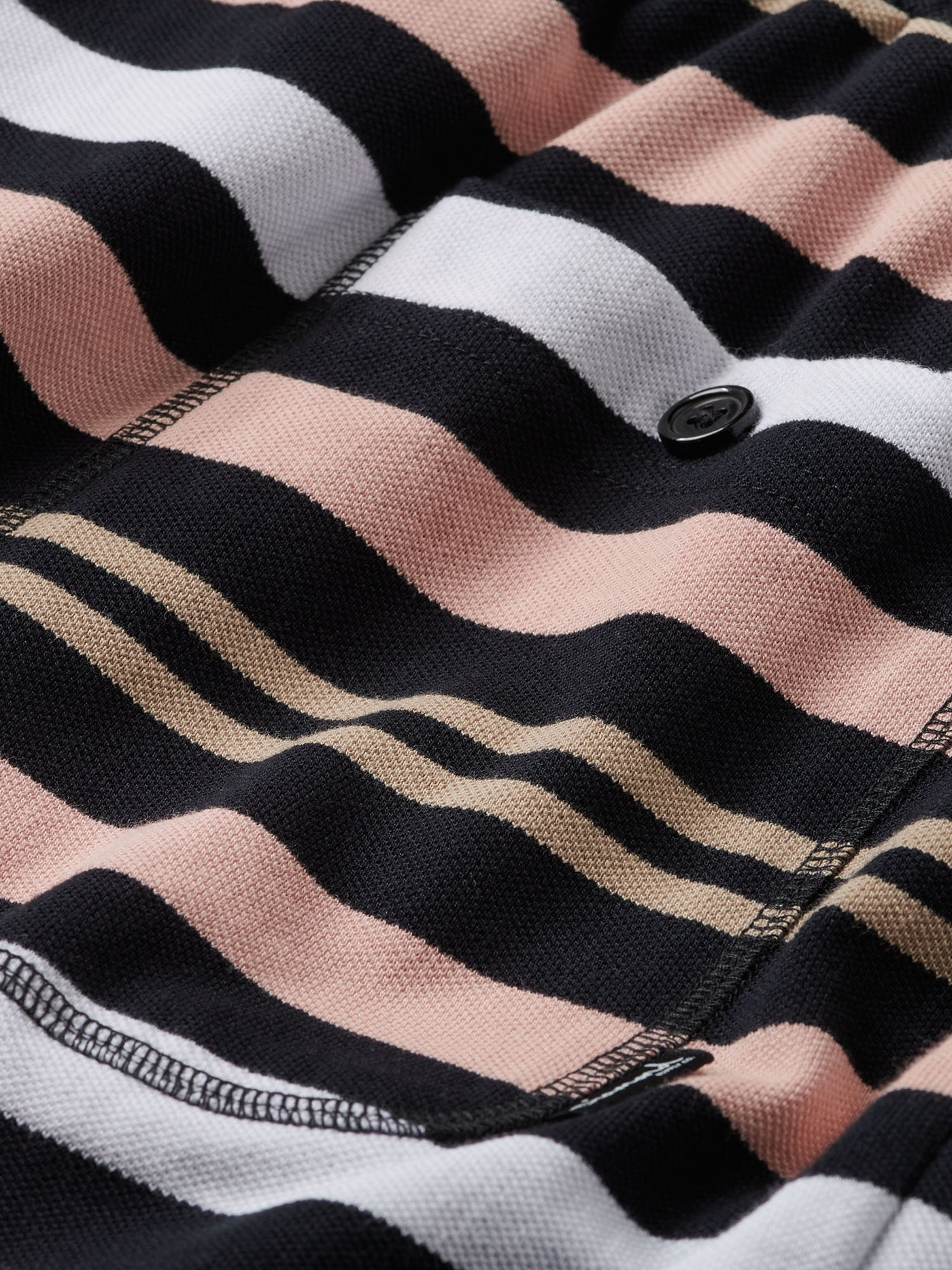 Marquise Striped Shorts - Black