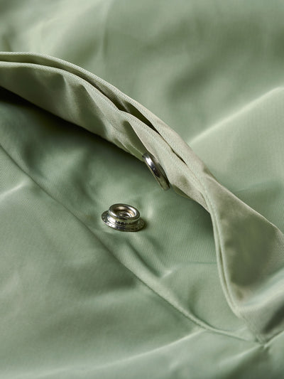 Diamond Panelled Bomber Jacket - Seafoam