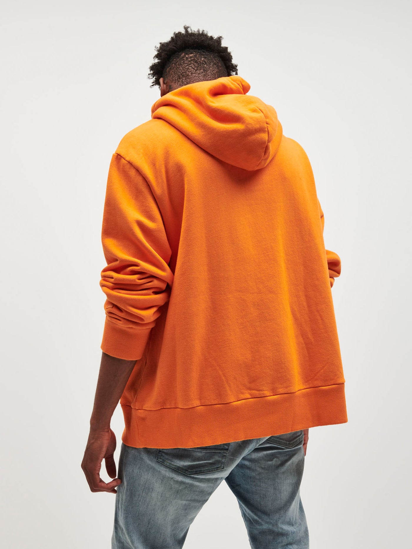 Brilliant Oversized Hoodie - Orange