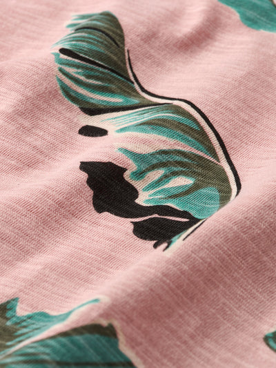 Tropical Paradise Longsleeve Tee - Pink