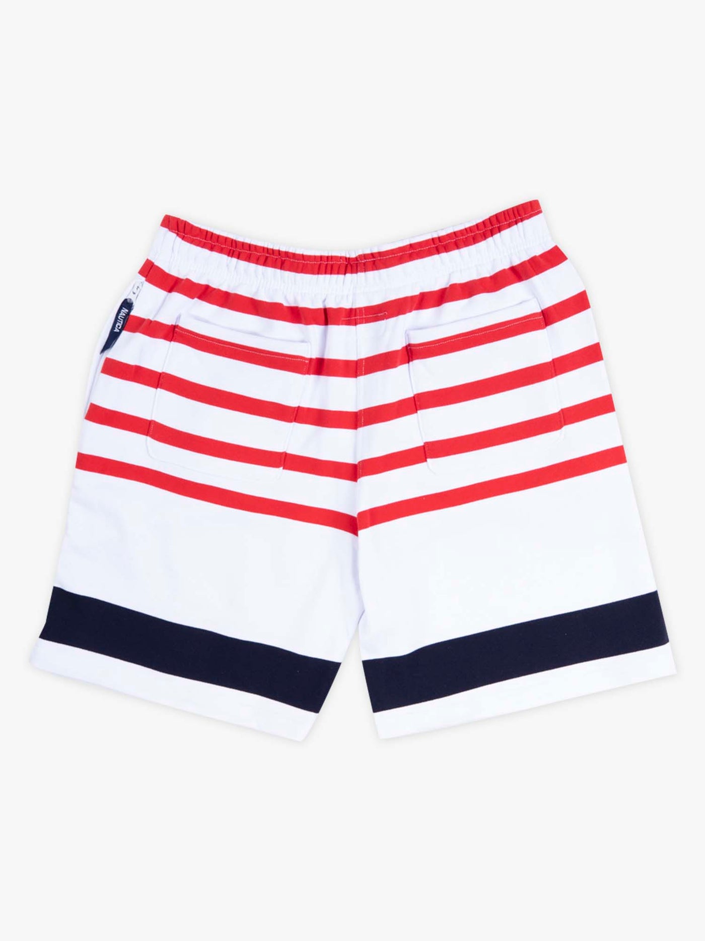 Nautica Fleece Short - White / Red