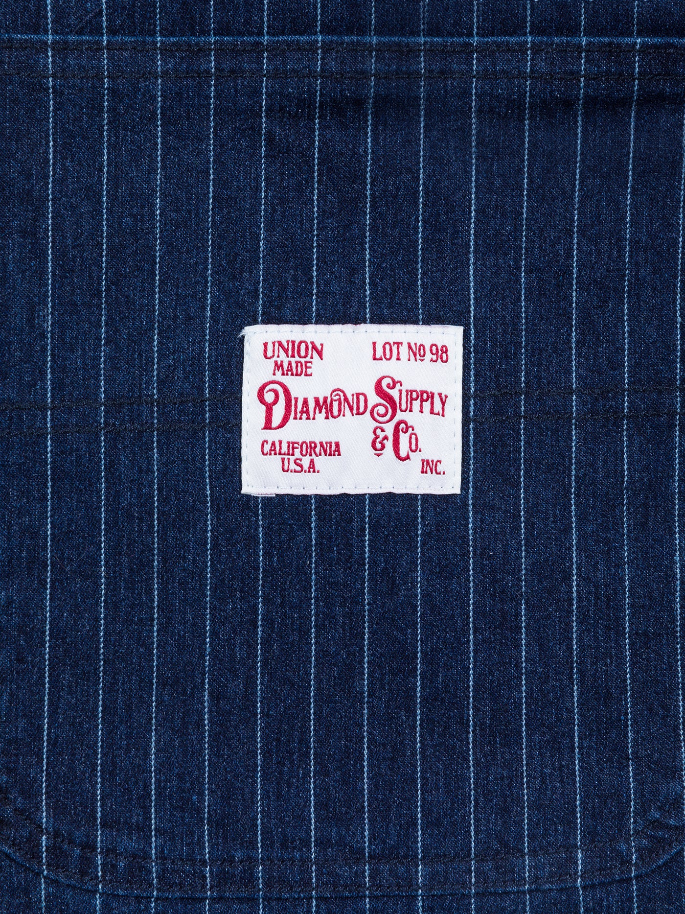 Woodland Striped Denim Jacket