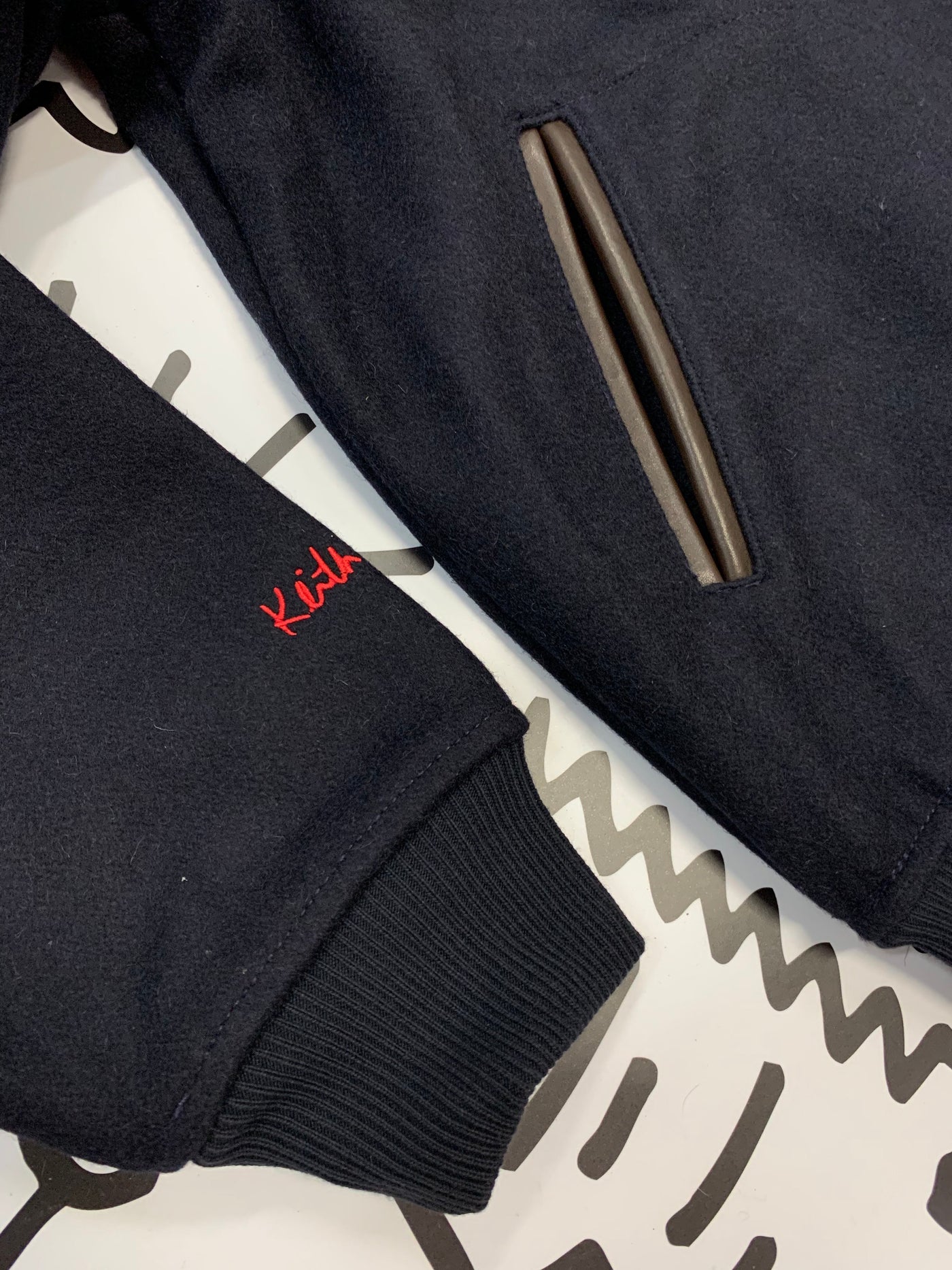 Diamond x Haring Go Fast Wool Jacket