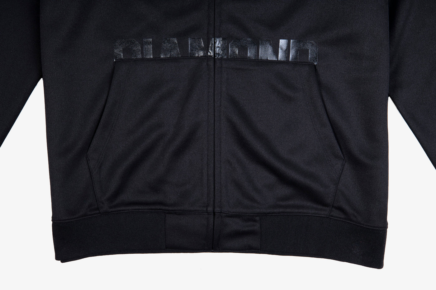 Diamond Oversized Hoodie - Black