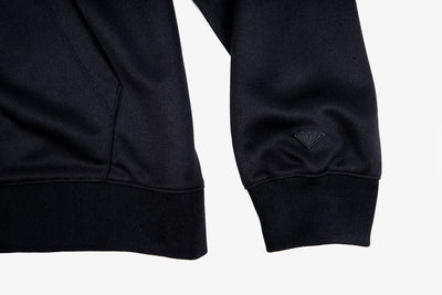 Diamond Oversized Hoodie - Black