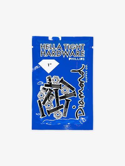 Hella Tight Phillips Hardware - 1" Silver