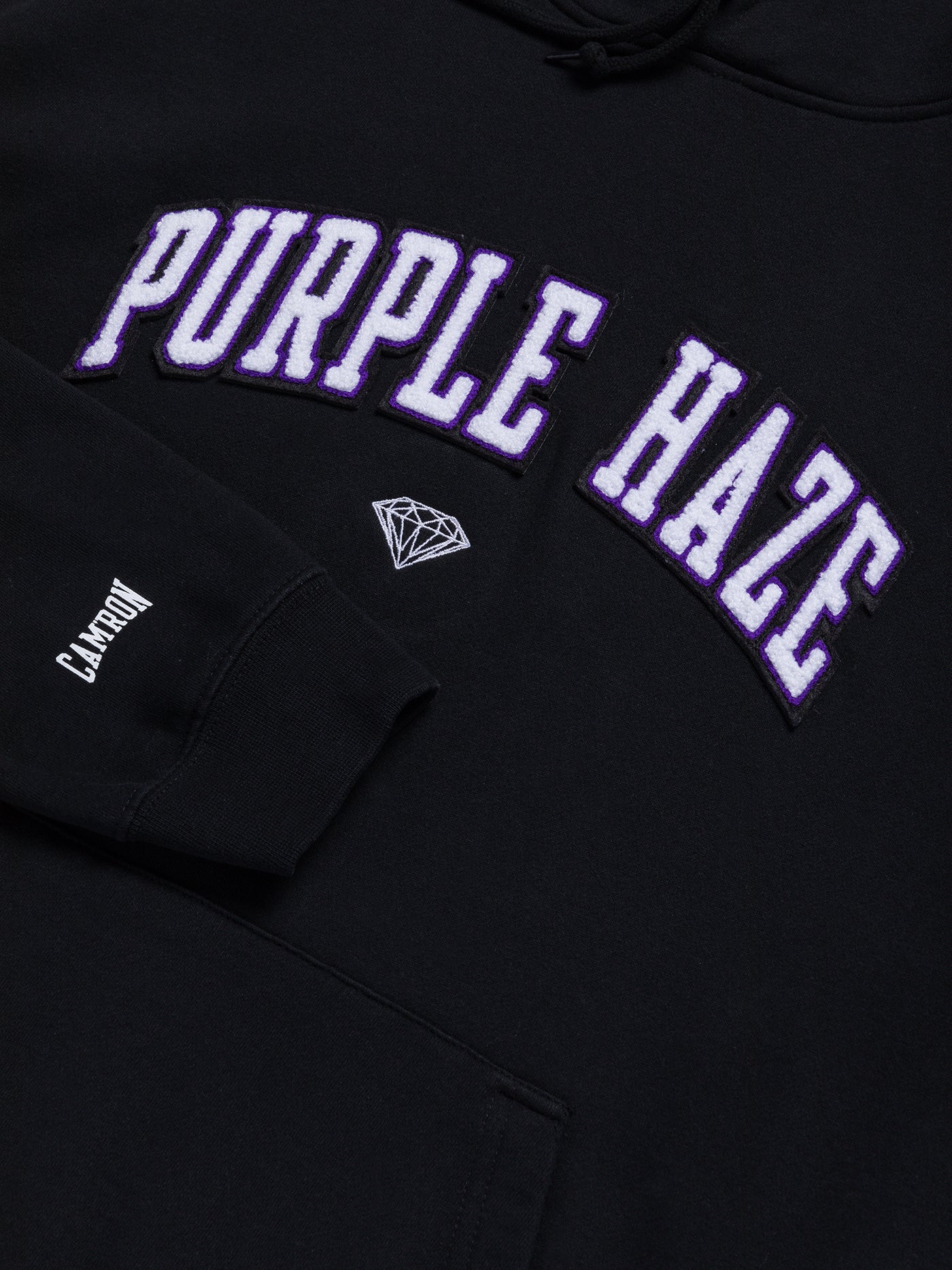 Diamond x Cam'ron Purple Haze Hoodie - Black