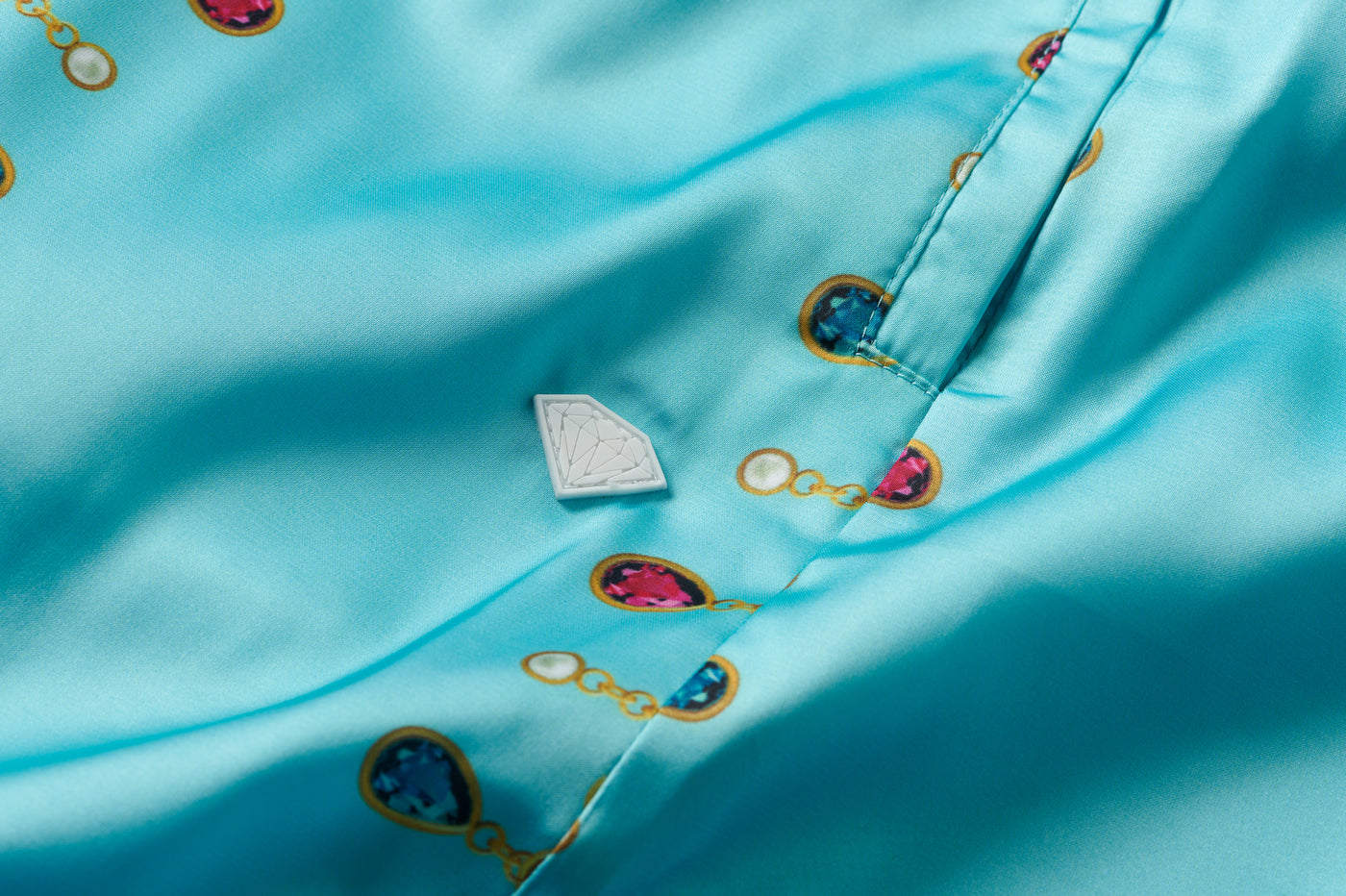 Diamond Chain Shorts - Diamond Blue