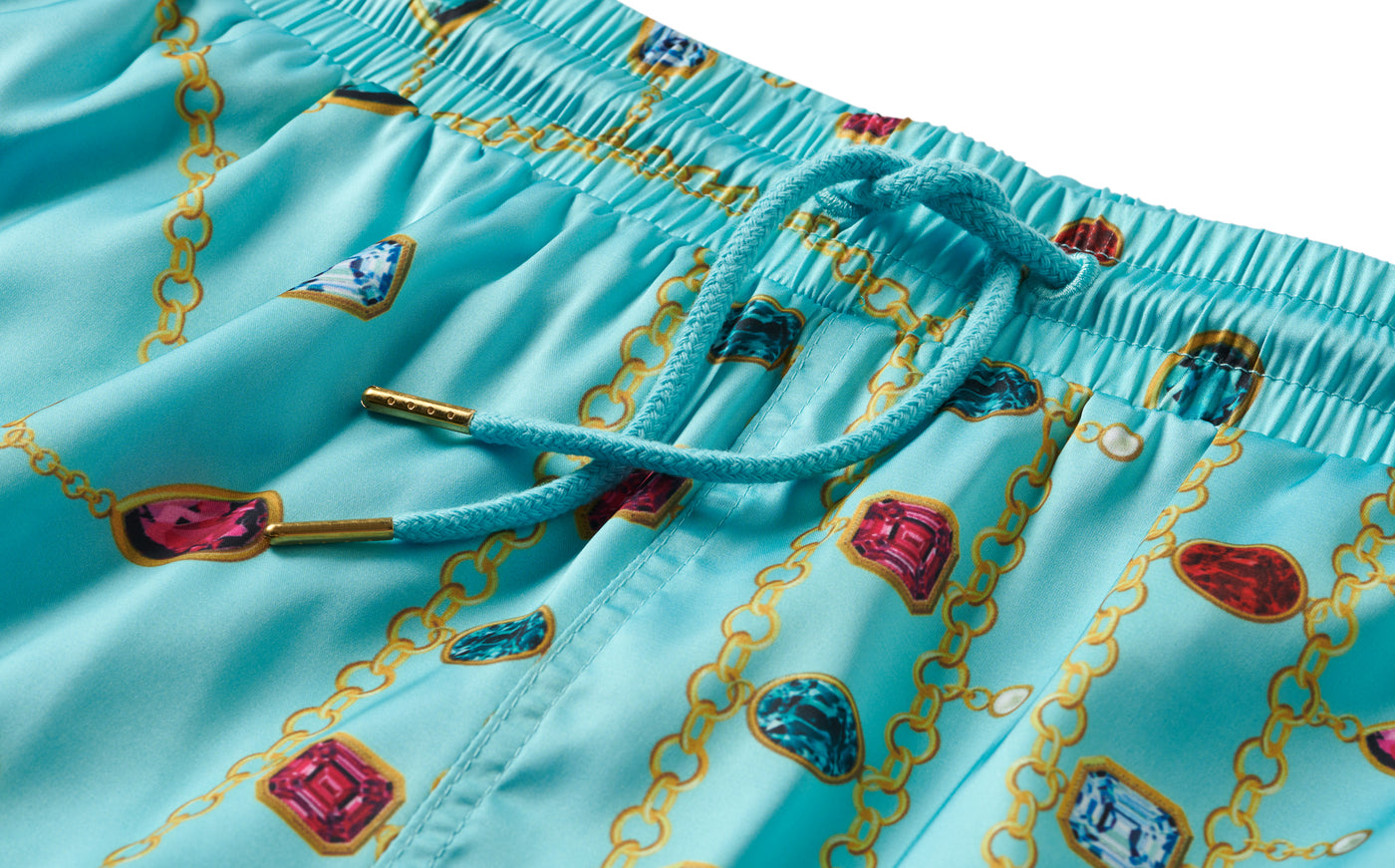 Diamond Chain Shorts - Diamond Blue
