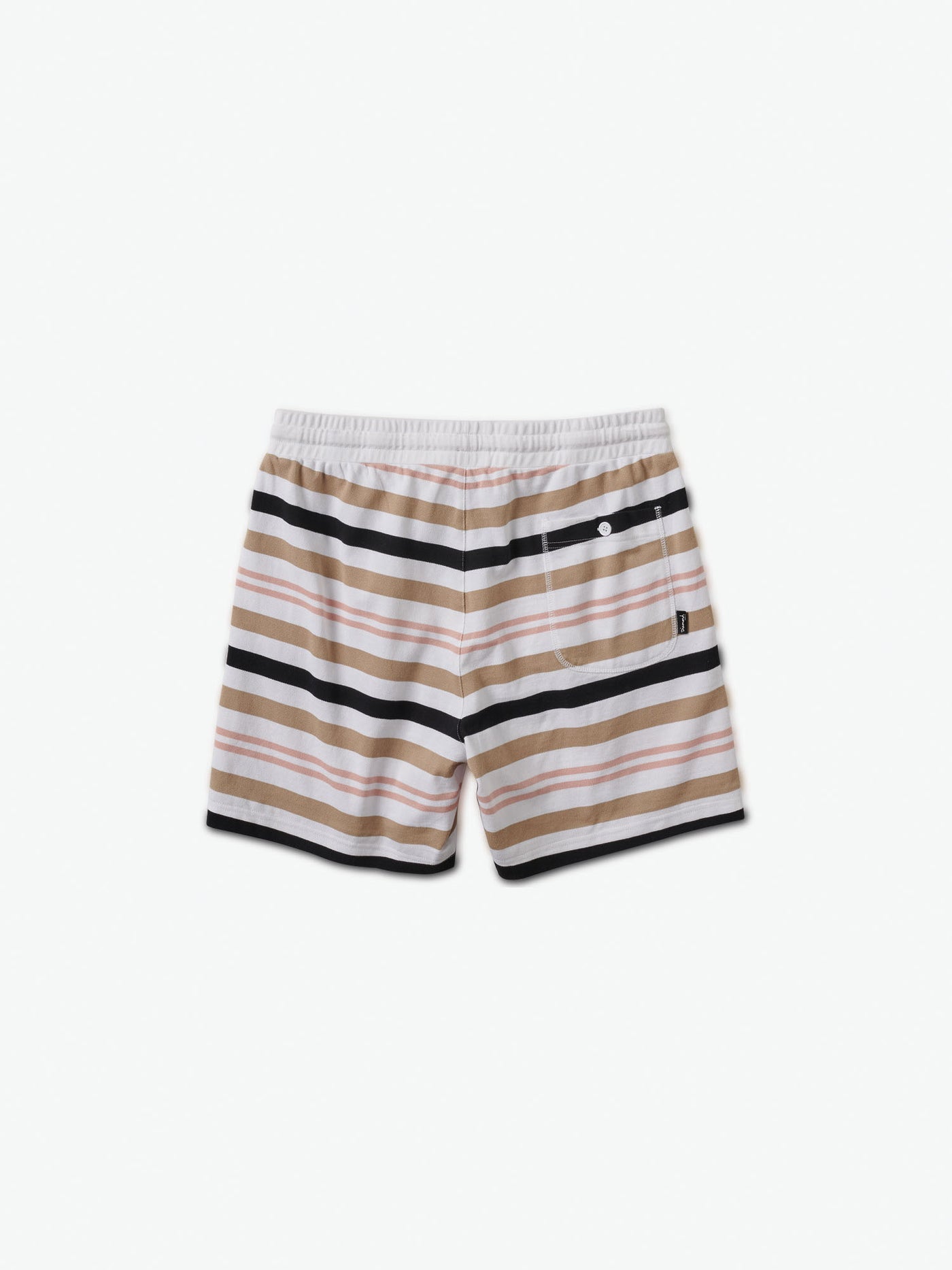 Marquise Striped Shorts - White